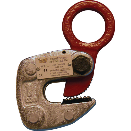 VQHPC Horizontal Lifting Clamp, 6000 lbs. (3 tons) Limit, 15/32" - 1-3/8" Jaw Cantin et fils