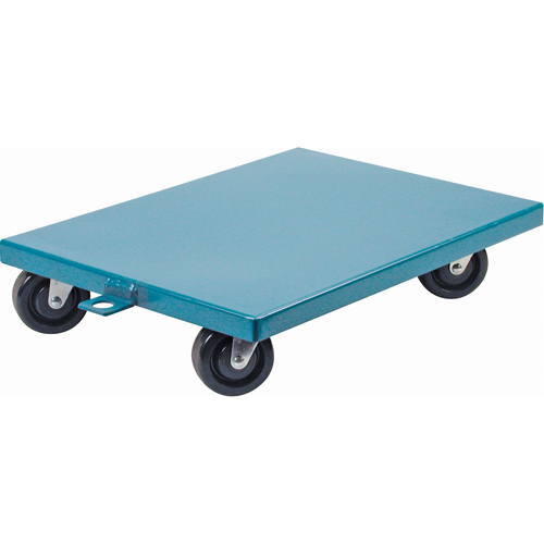 Plateaux roulants en acier, 18" la x 24" p x 7" h, Capacit&eacute; de 1200 lb Cantin et fils
