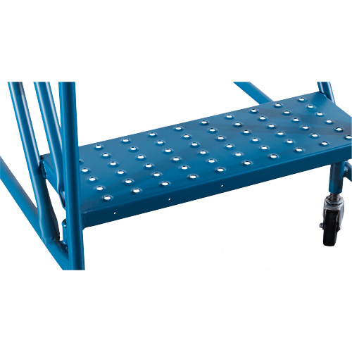 CSA-Certified Rolling Step Ladder with Locking Step, 16 Steps, 30" Step Width, 144" Platform Height, Steel Cantin et fils