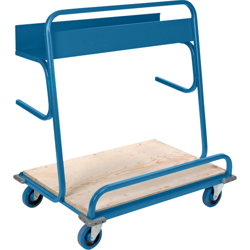 Chariots pour mat&eacute;riaux de construction, 39" x 26" x 45", Capacit&eacute; 1200 lb Cantin et fils