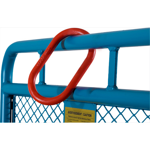 High Work Maintenance Platform, 36" W x 36" D x 72" H, 1000 lbs. Capacity, Steel Cantin et fils