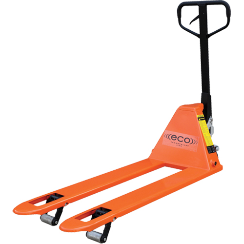 Transpalette "MINI" &agrave; profil bas ECO, 48" lo x 27" la, Capacit&eacute; de 3300 lb Cantin et fils