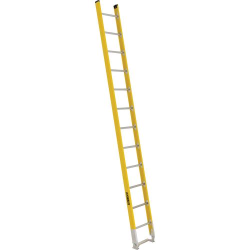 &eacute;chelle simple &agrave; une section - S&eacute;rie 6100, 12', Fibre de verre, 375 lb, CSA calibre 1AA Cantin et fils