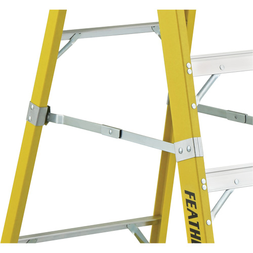 Industrial Heavy-Duty Platform Stepladders (6500 Series), 6', 300 lbs. Cap. Cantin et fils