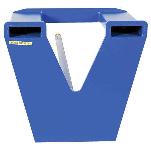 Fl&egrave;che de chariot &eacute;l&eacute;vateur pour tapis, 108-1/2" longueur, Install&eacute; sur fourche, Capacit&eacute; de 2500 lb Cantin et fils