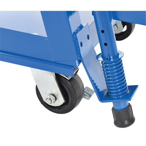 Stock Picking Cart, Steel, 21-7/8" W x 56-1/8" D, 3 Shelves, 1000 lbs. Capacity Cantin et fils