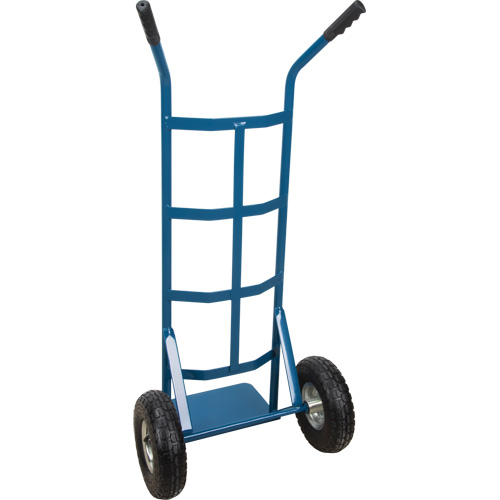 All-Welded Hand Truck, Dual Handle, Steel, 46" Height, 600 lbs. Capacity Cantin et fils