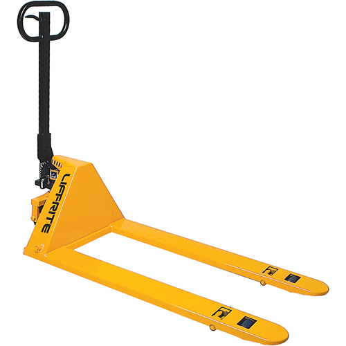 Ultra Low Profile Hydraulic Pallet Trucks, 48" L x 27" W, 5000 lbs. Cap. Cantin et fils