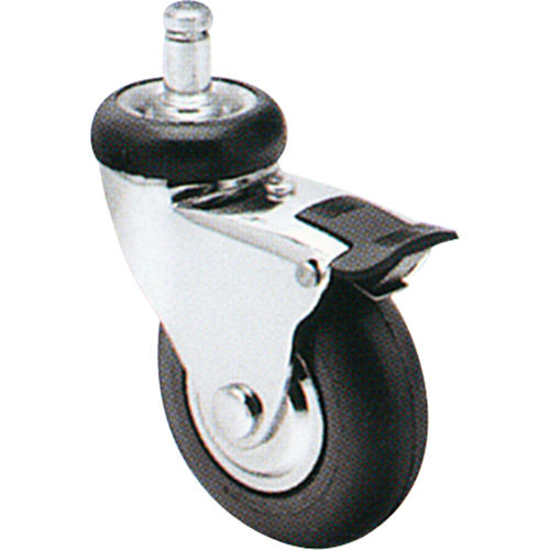 Roulette Comfort Roll, Pivotant avec frein, Diam&egrave;tre 3" (76 mm), Capacit&eacute; 175 lb (79 kg) Cantin et fils