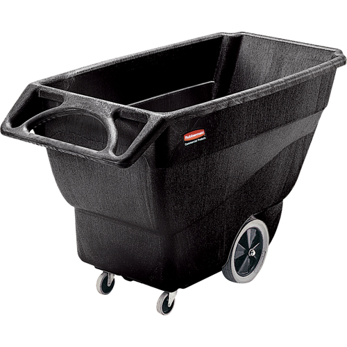 Chariot basculeur en acier, Mousse structur&eacute;e, 3/4 vg³, Capacit&eacute; de charge de 600 lb Cantin et fils