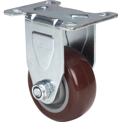 Roulette, Fixe, 3" (76 mm), Polyur&eacute;thane, 230 lb (104 kg) Cantin et fils
