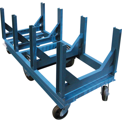 Bar Cradle Truck, 60" L x 28" W x 29" H, 5000 lbs. Capacity, Phenolic Wheels Cantin et fils