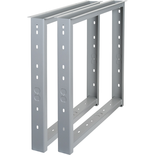 &eacute;tabli - Pieds, Acier, 22" p x 32" h, Paire Cantin et fils