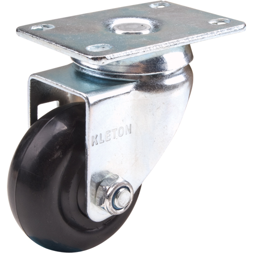 Roulette, Pivotant, 3" (76 mm), Polyol&eacute;fine, 250 lb (113 kg) Cantin et fils