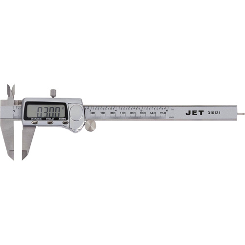 JEDC-6 Premium Digital Caliper, 0" - 6" (0 mm - 150 mm) Range Cantin et fils
