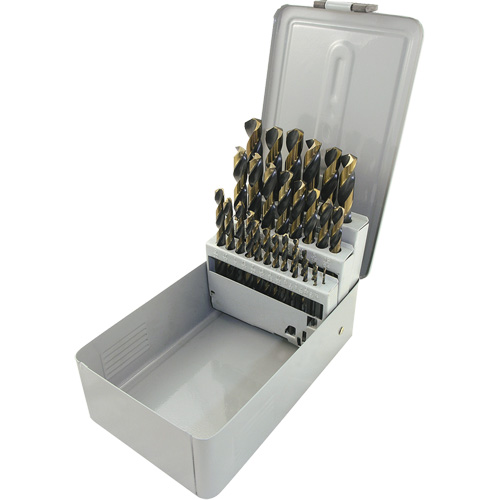 BG29 JET-KUT&reg; Torque Drive&reg; Drill Bit Set, 29 Pieces, High Speed Steel Cantin et fils