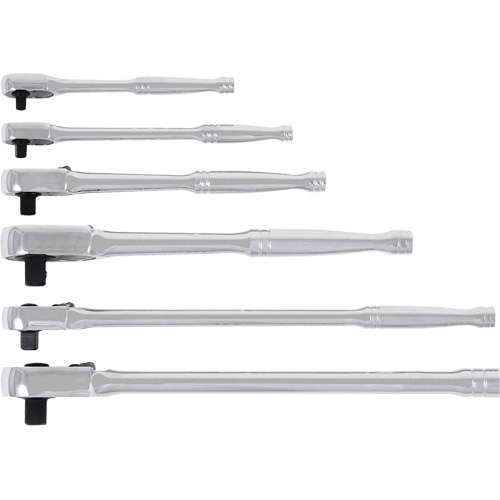 RHQ-12L Long Handle Oval Head Ratchet Wrench, 1/2" Drive, Plain Handle Cantin et fils