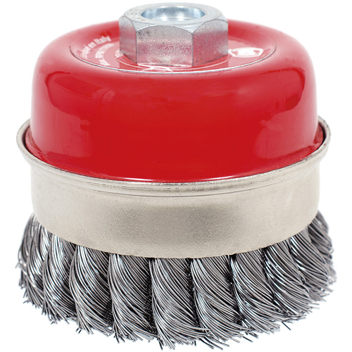 CKB3201T High Performance Knot Banded Cup Brush, 3-1/2" Dia. x 5/8"-11 Arbor Cantin et fils