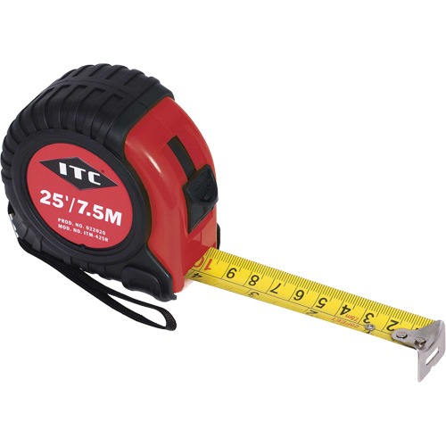 ITM-425R Ruban &agrave; mesurer, 1" x 25' Cantin et fils