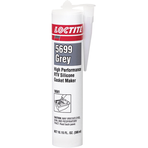 5699 High Performance RTV Silicone Gasket Maker, Cartridge, Grey Cantin et fils