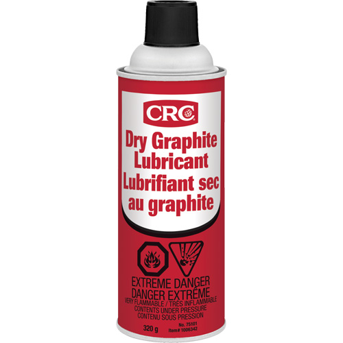 Lubrifiant au graphite sec, Canette a&eacute;rosol Cantin et fils