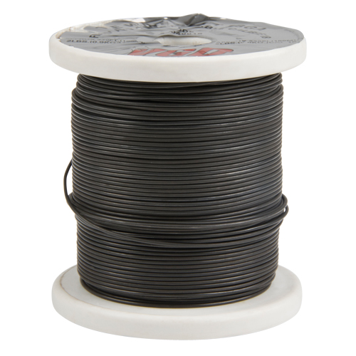 Bobine de fil d'attache mou, Recuit noir, Cal. 18, 2 lb /bobine Cantin et fils
