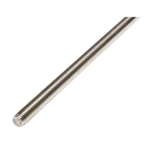 Threaded Rod, 1/4"-20, 36" L, Stainless Steel, Grade 18-8 Grade Cantin et fils