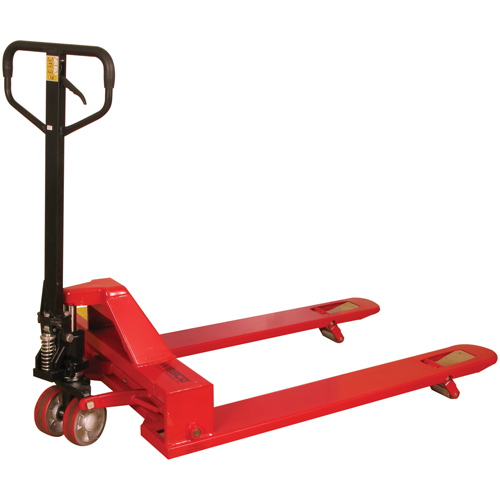 Transpalette hydraulique &agrave; 4 entr&eacute;es, 48" l x 7" la, Capacit&eacute; 4000 lb Cantin et fils