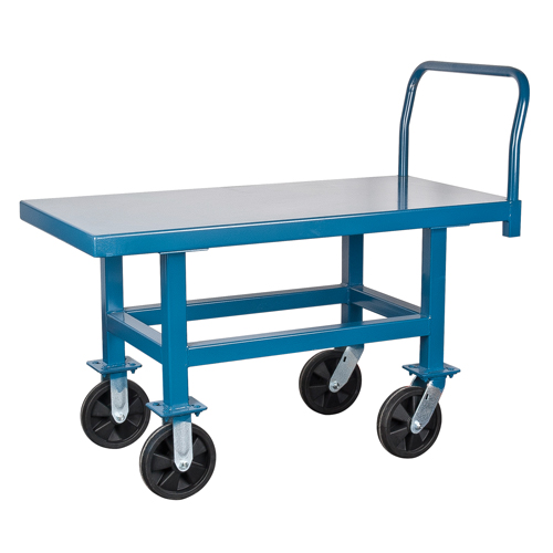 Elevated Platform Trucks, 48" L x 24" W, 2000 lbs. Capacity, Nylon Casters Cantin et fils