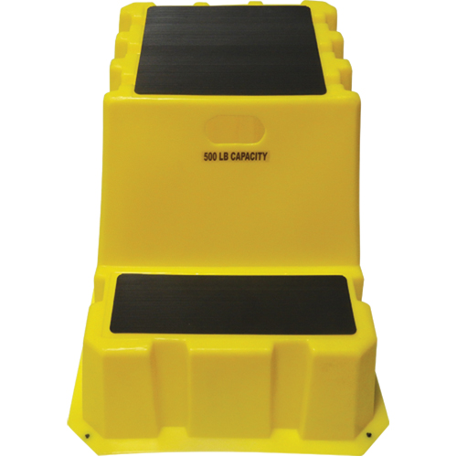 Nestable Industrial Step Stools, 2 Steps, 32-3/4" x 25-3/4" x 20-1/2" High Cantin et fils