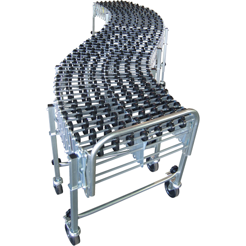 Convoyeurs extensibles/flexibles, 24" la x 24' 8" lo, Capacit&eacute; de 226 lb par pi lin. Cantin et fils