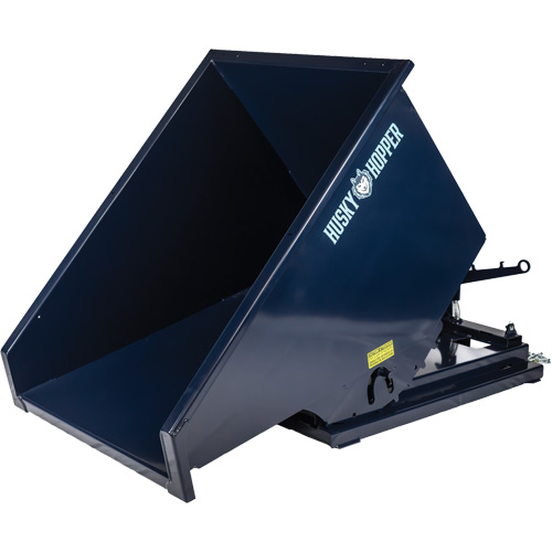 Conteneur autobasculeur, Acier, 3 vg³, Bleu Cantin et fils