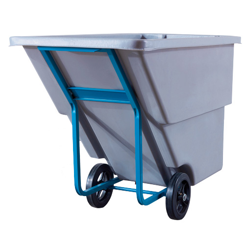 Tilt Truck, Polyethylene, 0.625 cu. yd., 850 lbs. Load Capacity Cantin et fils