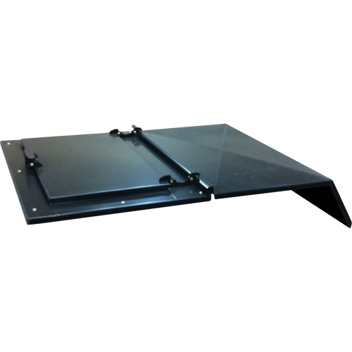 Couvercle en acier pour conteneur autobasculeur Cantin et fils