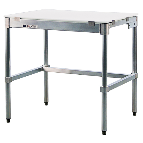 &eacute;tabli avec dessus en poly, 48" la x 24" p x 35-1/2" h, Capacit&eacute; 2000 lb Cantin et fils