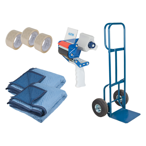 Moving Kit, P-Handle Handle, Steel, 50" Height, 700 lbs. Capacity Cantin et fils