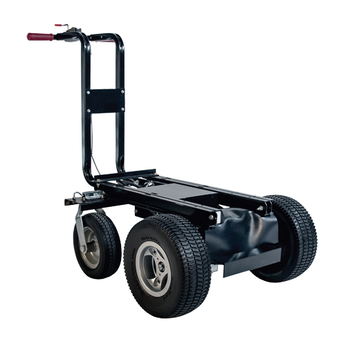 Chariot &agrave; bascule motoris&eacute;, Capacit&eacute; 27 cu. ft., 51" h x 81" la x 33" p Cantin et fils
