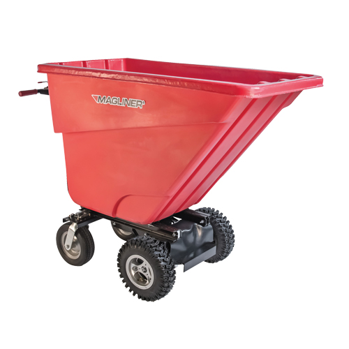 Motorized Tilt Truck, 13,5 pi³ Capacity, 45" H x 26-1/2" W x 68" D Cantin et fils