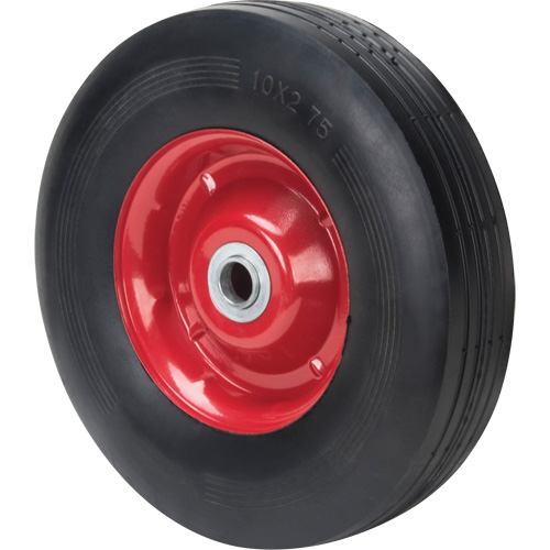 Semi-Pneumatic Wheel, 10" (254 mm), 200 lbs. Capacity Cantin et fils
