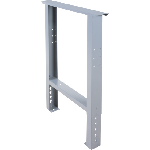 Pattes d'&eacute;tabli pour service industriel, Acier, 24" p x 34" h, Simple Cantin et fils