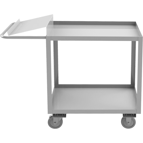 Industrial Grade Order Picking Cart, 39" H x 18-1/8" W x 51" D, 2 Shelves, 1200 lbs. Capacity Cantin et fils