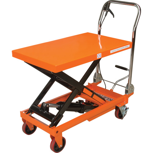 Hydraulic Scissor Lift Table, 32" L x 19-3/4" W, Steel, 660 lbs. Capacity Cantin et fils