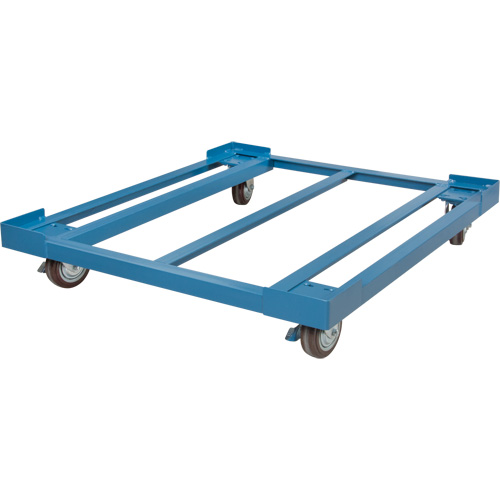 Socle roulant pour palette, 48,5" la x 43" p x 8" h, Capacit&eacute; de 3000 lb Cantin et fils