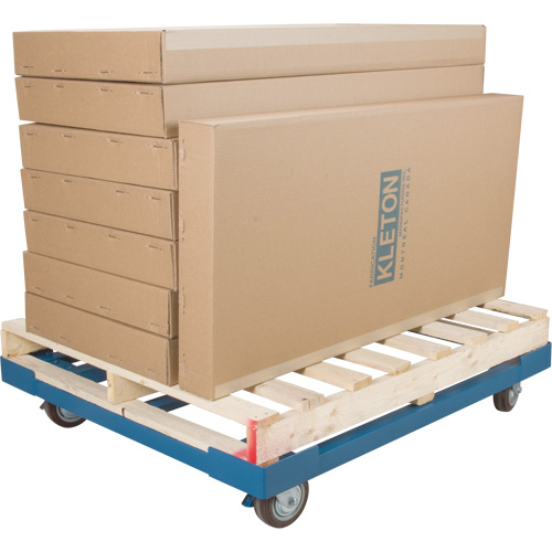 Socle roulant pour palette, 48,5" la x 43" p x 8" h, Capacit&eacute; de 3000 lb Cantin et fils
