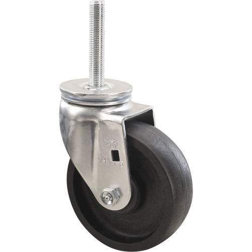 Roulette Emaxx RollX, Pivotant avec frein, Diam&egrave;tre 6" (152,4 mm), Capacit&eacute; 1200 lb (544,3 kg) Cantin et fils
