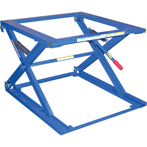 Support de palette ajustable, 42-1/2" lo x 40" la, Capacit&eacute; 5000 lb Cantin et fils