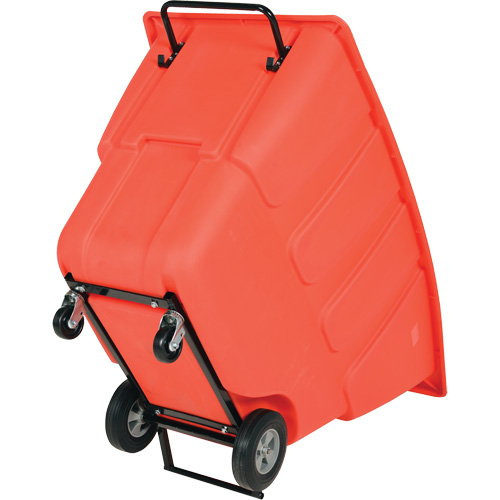 Chariot basculeur, Poly&eacute;thyl&egrave;ne, 0,5 vg³, Capacit&eacute; de charge de 450 lb Cantin et fils