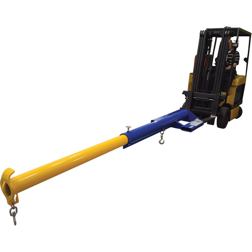 Grue t&eacute;lescopique pour chariot &eacute;l&eacute;vateur &agrave; fourche Economy Boom Cantin et fils