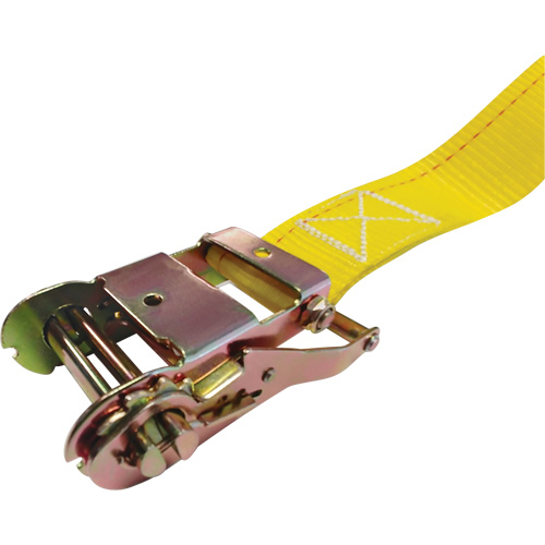 Tendeur d'arrimage &agrave; cliquet, Syst&egrave;me E-Track, 2" , 12' , Charge d'utilisation max. 1333 lb (605 kg) Cantin et fils