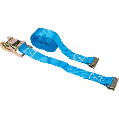 Tendeur d'arrimage &agrave; cliquet, Syst&egrave;me E-Track, 2" , 20' , Charge d'utilisation max. 1333 lb (605 kg) Cantin et fils